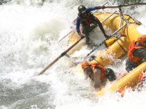 Rafting en el río Zambeze de Clase V